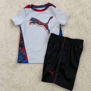 Boys puma outfit
